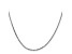 14k White Gold 1.65mm Solid Diamond Cut Cable Chain 30 Inches
