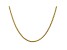 14k Yellow Gold 2.8mm Wheat Chain 16 Inches