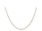 14k Yellow Gold 1.2mm Diamond Cut Baby Ball Chain
20 Inches