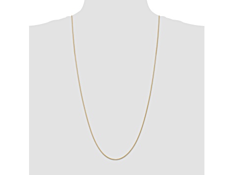 14k Yellow Gold 0.95mm Parisian Wheat Chain 30 Inches