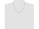 14k Yellow Gold 1.2mm Parisian Wheat Chain 20 Inches