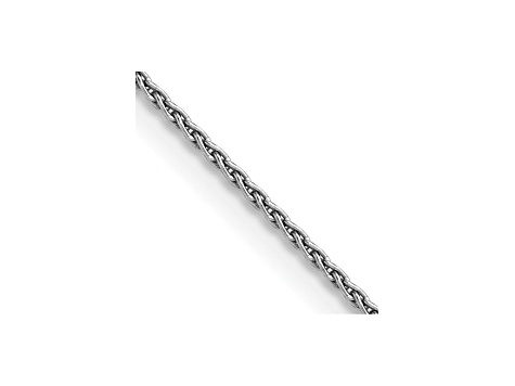 14k White Gold 1.5mm Parisian Wheat Chain 20 Inches