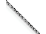 14k White Gold 1.5mm Parisian Wheat Chain 14 Inches