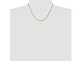 14k Yellow Gold 1.75mm Parisian Wheat Chain 18 Inches