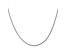 14k White Gold 1.75mm Parisian Wheat Chain 16 Inches