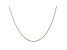 14k Yellow Gold 1.15mm Rolo Pendant Chain 18 Inches