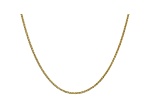 14k Yellow Gold 1.5mm Mariner Link Chain 20 inch