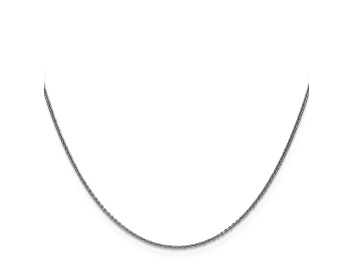 Fine Jewelry Gift 14K Yellow Gold 0.60mm Diamond-Cut Cable Chain Necklace