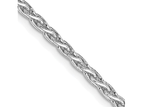 14k White Gold 2.25mm Parisian Wheat Chain 20 Inches