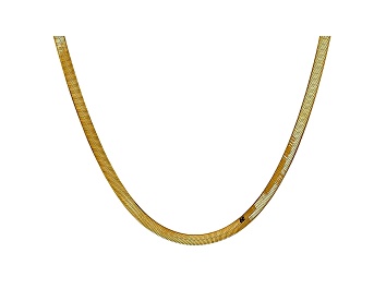 Picture of 14k Yellow Gold 4.0mm Silky Herringbone Chain