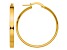 14k Yellow Gold 3mm Large Hoop Earrings