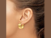 14k Yellow Gold Hoop Earrings