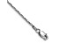 14k White Gold .95mm Box Chain. Available in sizes 7 or 8 inches