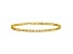 14k Yellow Gold 3mm Concave Mariner Chain