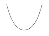 14k White Gold 1.4mm Singapore Chain 16"