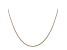 14k Yellow Gold 0.80mm Round Snake Chain 16 Inches