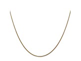 14k Yellow Gold 0.80mm Round Snake Chain 20 Inches