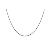 14k White Gold 0.80mm Round Snake Chain 16 Inches