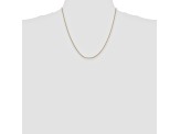 14k Yellow Gold 0.90mm Round Snake Chain 20 Inches