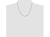 14k Yellow Gold 1.4mm Round Snake Chain 20 Inches