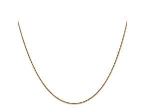 14k Yellow Gold 1.4mm Round Snake Chain 30 Inches