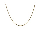 14k Yellow Gold 1.6mm Round Snake Chain 24 Inches