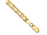 14k Yellow Gold 6.25mm Concave Anchor Chain