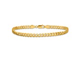 14k Yellow Gold 4.75mm Beveled Curb Chain