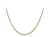 14k Yellow Gold 0.95mm Twisted Box Chain 18 Inches