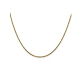 14k Yellow Gold 0.95mm Twisted Box Chain 24 Inches