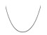 14k White Gold 0.95mm Twisted Box Chain 18 Inches