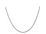 14k White Gold 1.5mm Regular Rope Chain 16 Inches