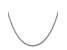 14k White Gold 2.25mm Regular Rope Chain 16 Inches