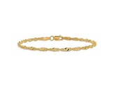 14k Yellow Gold 2mm Singapore Chain