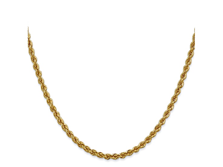 3mm Rope Chain - Gold 20”