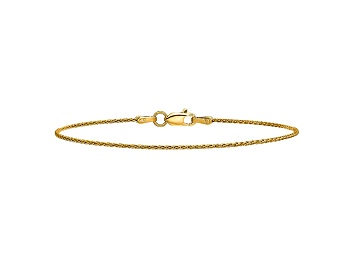 Picture of 14k Yellow Gold 1.2mm Parisian Wheat Chain