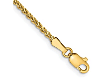 Spiga Chain Bracelet in 14K Yellow Gold 7 Inches 2.25 mm 