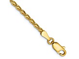 14k Yellow Gold 2.25mm Parisian Wheat Chain