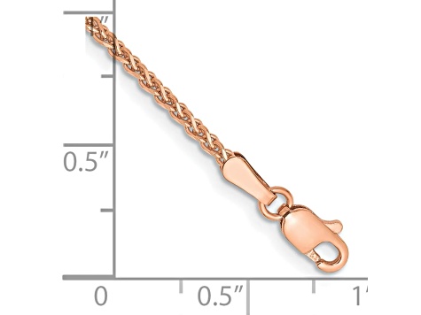 Rose gold store spiga chain