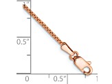 14k Rose Gold 1.10mm Box Link Chain