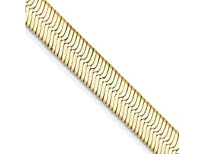14k Yellow Gold 5.5mm Silky Herringbone Chain