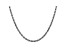 14k White Gold 4mm Diamond Cut Rope Chain 18 Inches