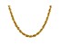 14k Yellow Gold 5.5mm Diamond Cut Rope Chain 16 Inches