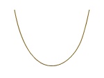 14k Yellow Gold 0.95mm Box Chain 16 Inches