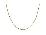 14k Yellow Gold 0.95mm Box Chain 18 Inches