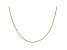 14k Yellow Gold 0.95mm Box Chain 20 Inches