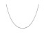 14k White Gold 0.95mm Box Chain 16 Inches