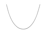 14k White Gold 0.95mm Box Chain 16 Inches