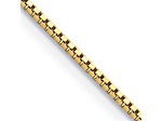 14k Yellow Gold 0.95mm Box Chain 26 Inches