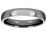 Pre-Owned Moda Al Massimo® Gunmetal Rhodium Over Bronze Comfort Fit 4MM Band Ring